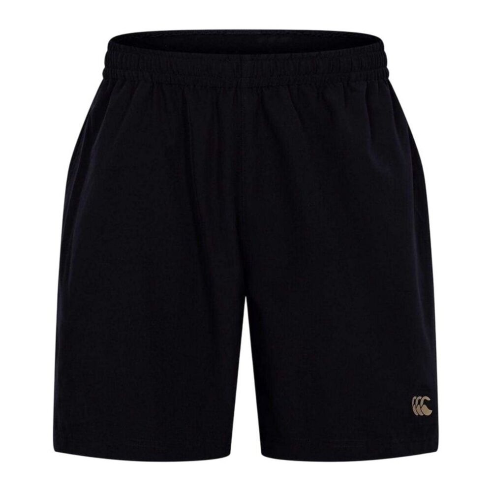Canterbury Mens Tempo Elasticated Waist Regular Shorts / Black